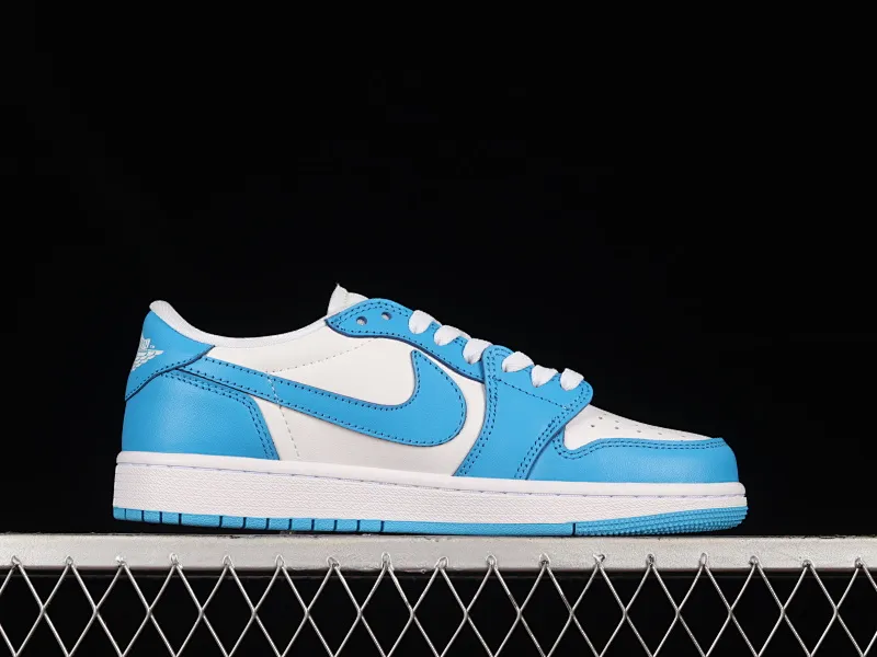 All categories Air Jordan Jordan series basketball shoes Air Jordan 1 Low Air Jordan 1 Low AJ1 Joe 1 white and blue low-top casual sneakers CZ0790-148